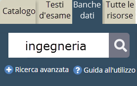 Ricerca 'banche dati': 'ingegneria'