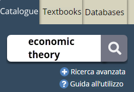 Search 'Catalogue' for 'economic theory'