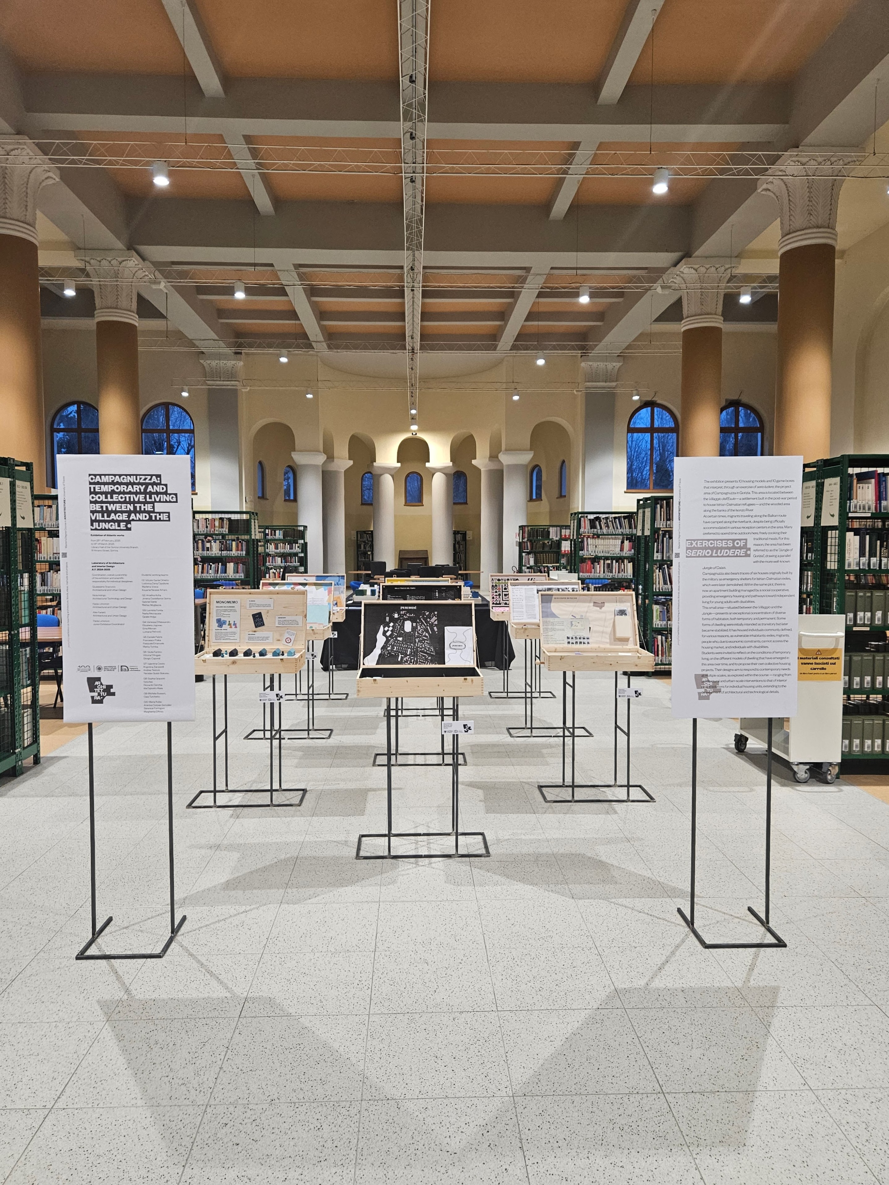 Modelli e giochi progettati dalle studentesse e dagli studenti di architettura