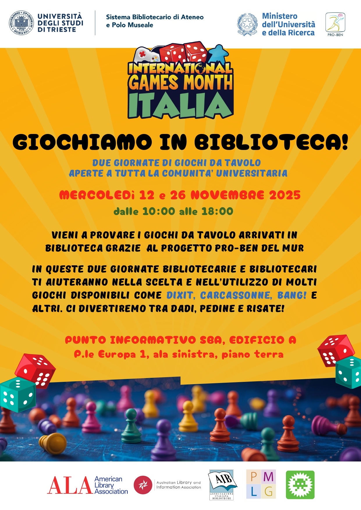 Giochiamo in Biblioteca!